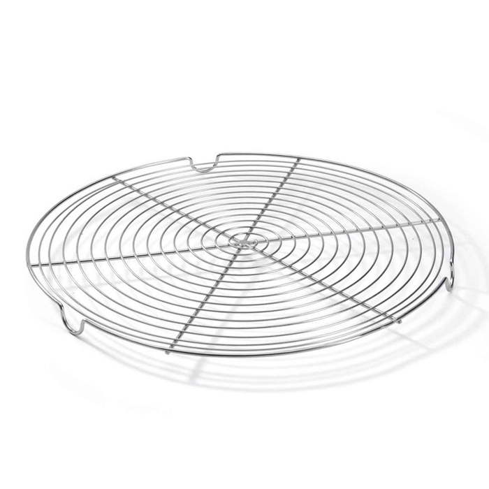 GRELHA REDONDA EM INOX COM PÉS 32CM - DE BUYER - 3011240237320