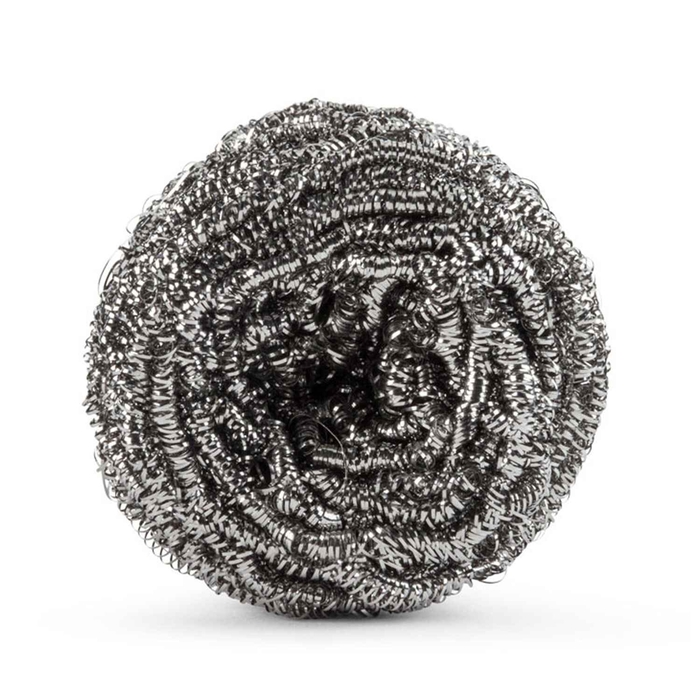 STAINLESS STEEL SCRUBBING 40G PACK 12 UNITS - PALMA & PALMA - 8430117512776