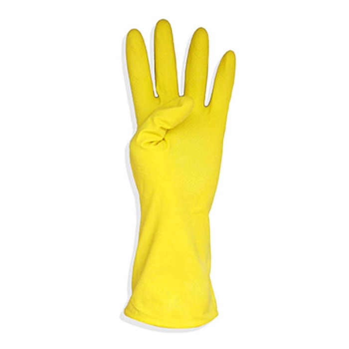 PAIR YELLOW MENAGE GLOVES - SIZE M - PALMA & PALMA - 8436026673478