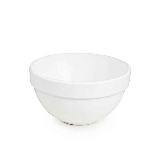 WHITE POLYCARBONATE STACKING BOWL 18CL - PALMA & PALMA - 1930019719