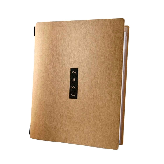 PORTA MENU A4 2PAG ECO NATURAL COA43NM - DAG STYLE - 8059172036968