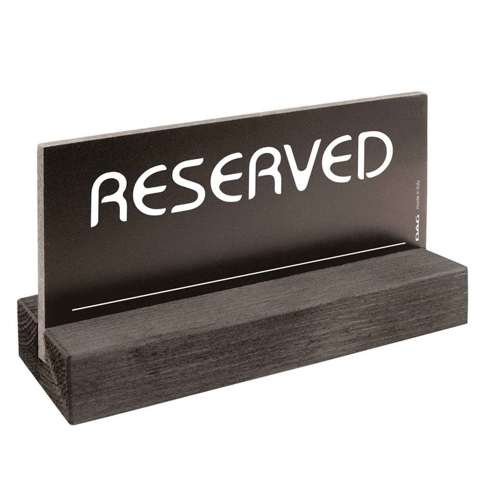 PLACA MESA 15X8CM 