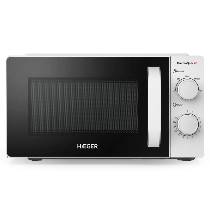 MICROONDAS BRANCO THERMOQUICK 20LT MW-70W.010 - HAEGER - 5608475041990