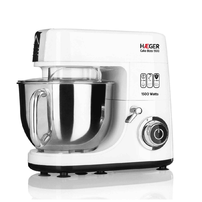 BATEDEIRA SEMI PROF CAKE BOSS 1500W BL-15B.012A - HAEGER - 5608475015144