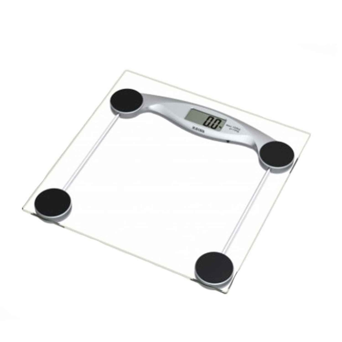 BALANÇA WC VIDRO TRANSPARENTE BS-DIG.002A - HAEGER - 5608475007255