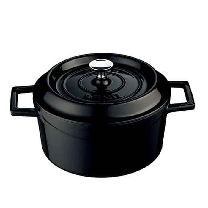 CAÇAROLA MINI FERRO Ø10CM 35CL LVYTC10K2 BLACKMATE - PALMA & PALMA - 8680215496168
