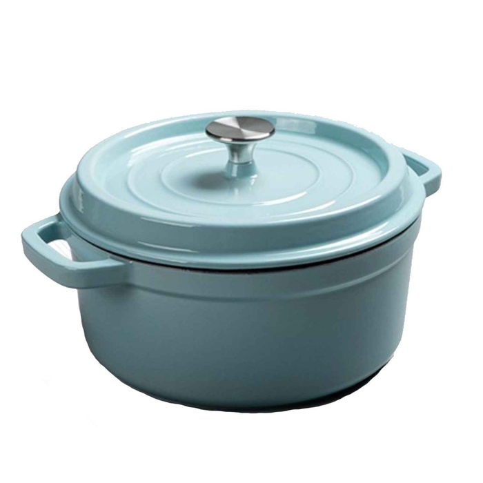 CAÇAROLA FERRO Ø14CM 80CL LVYTC14K2 TURQUOISE - PALMA & PALMA - 8680215495154
