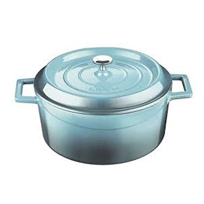 CAÇAROLA MINI FERRO 16CM LVYTC16K2 TURQUOISE - PALMA & PALMA - 8680215495215