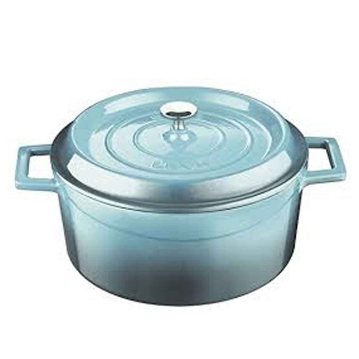 CAÇAROLA FERRO 20CM 2.6L LVYTC20K2 TURQUOISE - PALMA & PALMA - 8680215492870