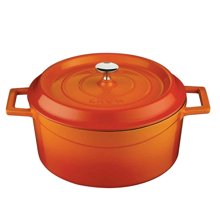 CAÇAROLA FERRO 28CM 6.7L LVYTC28K2 ORANGE - PALMA & PALMA - 8680215490340