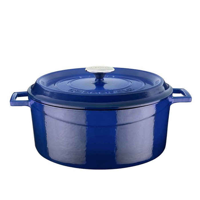 CAÇAROLA FERRO Ø28 CM 6.71LT LVYTC28K2 BLUE - PALMA & PALMA - 8680215490333