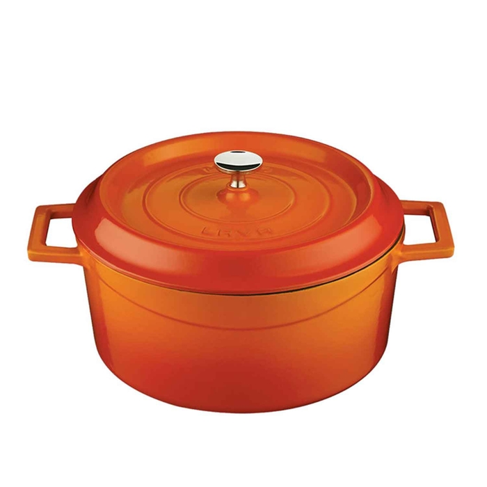 TACHO DE FERRO LARANJA ø20CM 2.6LT - PALMA & PALMA - 8680215490043