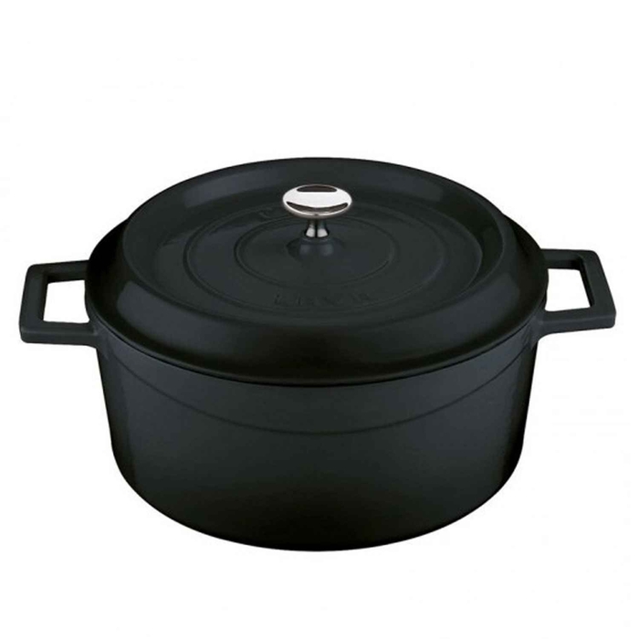 TACHO DE FERRO PRETO ø24CM 4.5LT - PALMA & PALMA - 8680215490128