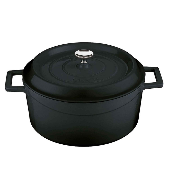 IRON CASSEROLE BLACK ø28CM 6.7LT - PALMA & PALMA - 8680215490180