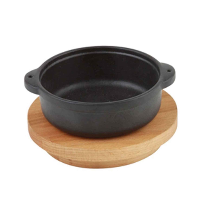 FRIGIDEIRA 11CM C/BASE MADEIRA LVECOGV11K4 BLACK - PALMA & PALMA - 8680215497233