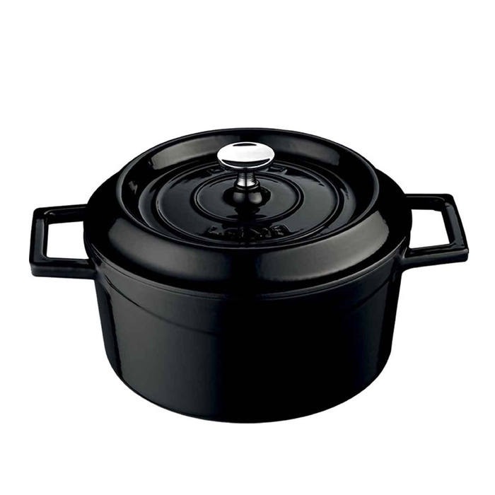 MINI IRON CASSEROLE BLACK ø18CM - PALMA & PALMA - 8680215495253