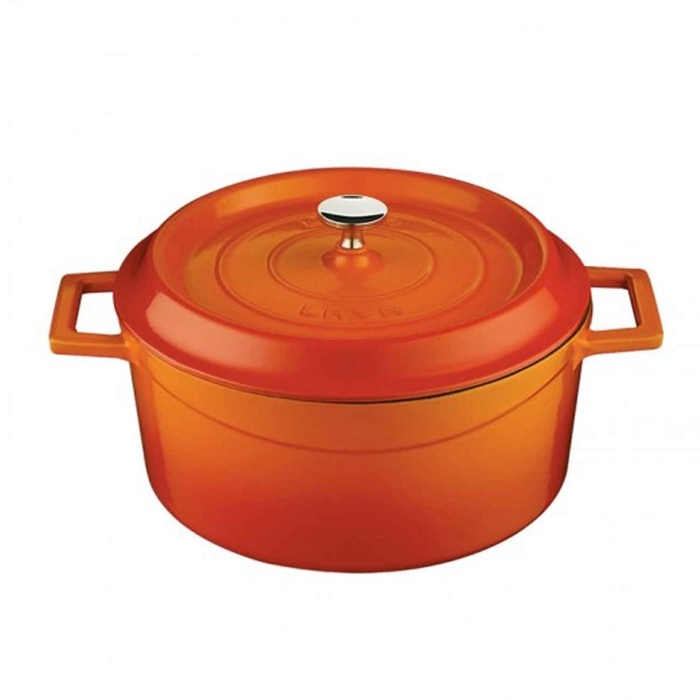 MINI IRON CASSEROLE ORANGE ø16CM - PALMA & PALMA - 8680215494843