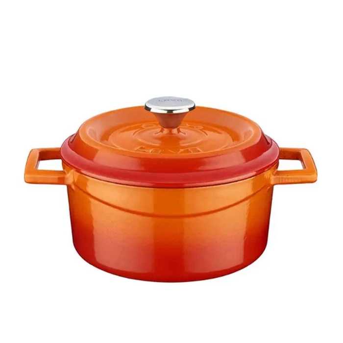 MINI TACHO DE FERRO LARANJA Ø14CM 80CL - PALMA & PALMA - 8680215495123