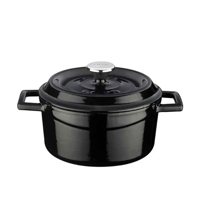MINI IRON CASSEROLE BLACK Ø14CM 80CL - PALMA & PALMA - 8680215495062