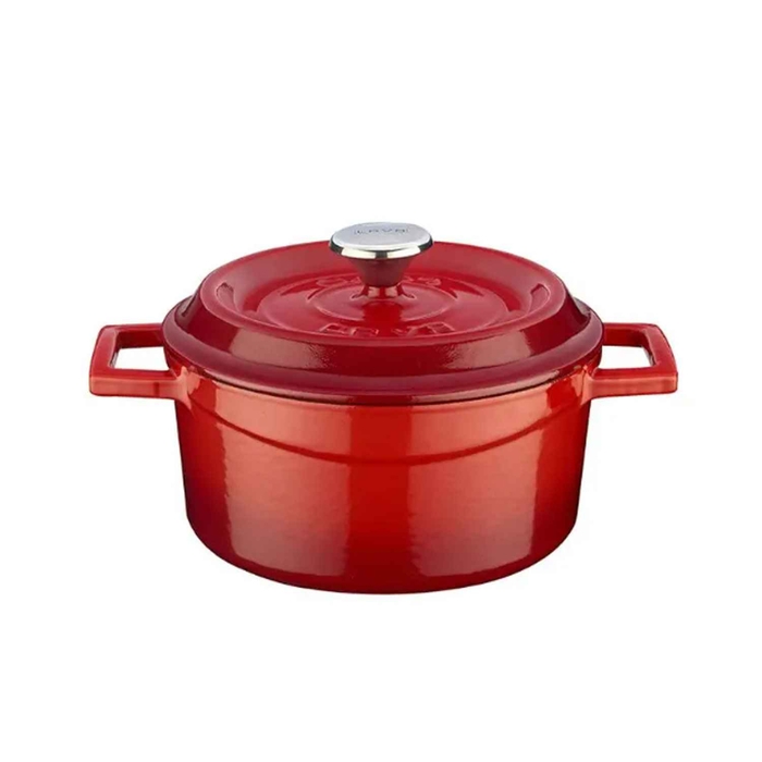 MINI TACHO DE FERRO VERMELHO Ø12CM 55CL - PALMA & PALMA - 8680215494782