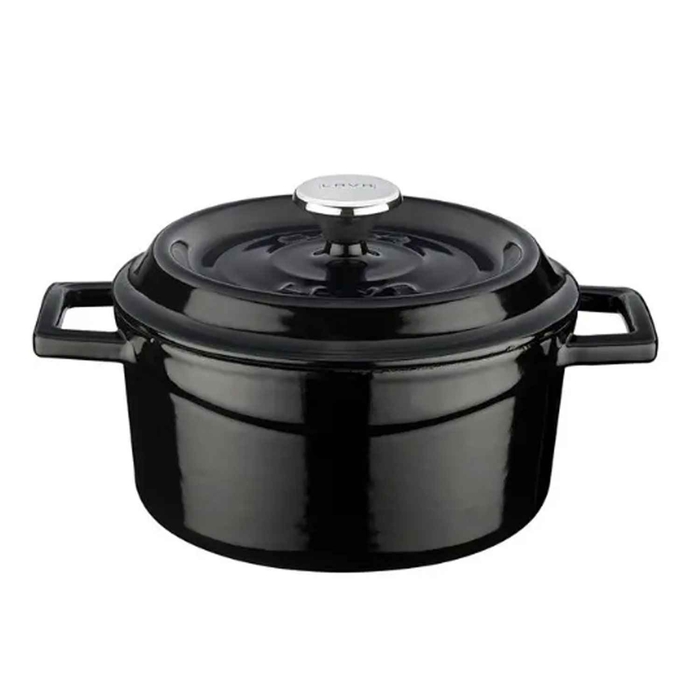 MINI IRON CASSEROLE BLACK Ø12CM 55CL - PALMA & PALMA - 8680215494973