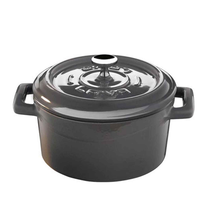 CAÇAROLA FERRO Ø14CM 80CL LVYTC14K2 GREY - PALMA & PALMA - 8680215495116