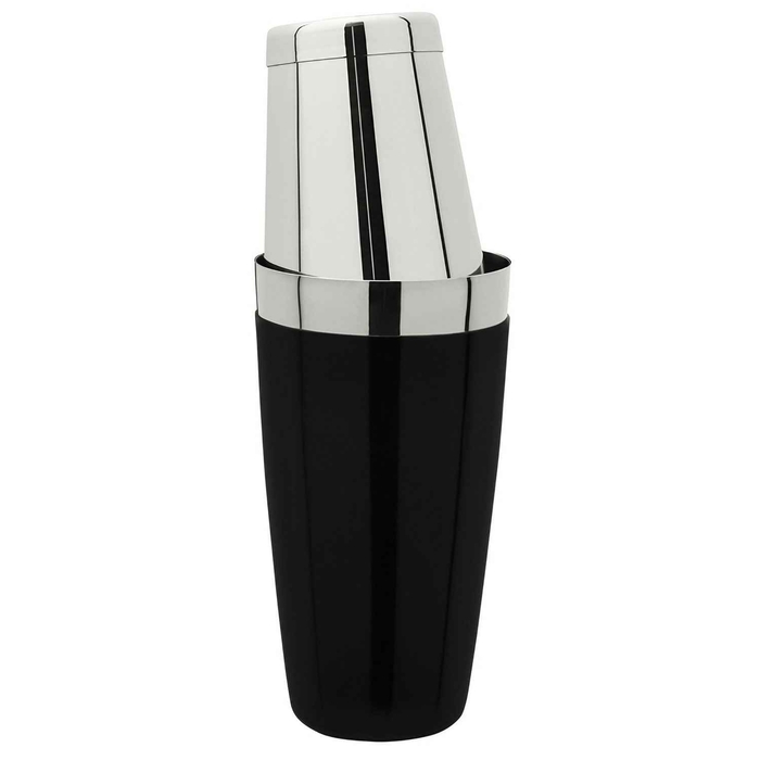 BOSTON SHAKER VINIL PRETO C/COPO 800ML - BAR PROFESSIONAL - 8718215100973