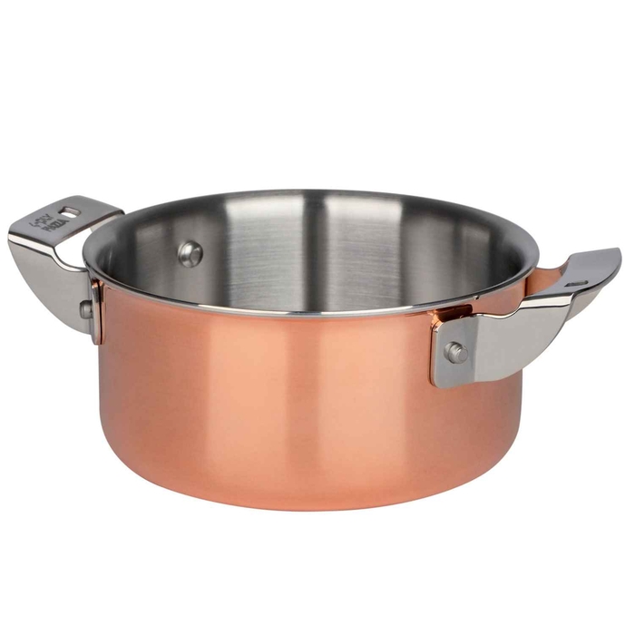4-PLY TACHO INOX/COBRE 50CL Ø12XH6CM - PIAZZA - 8009813081550