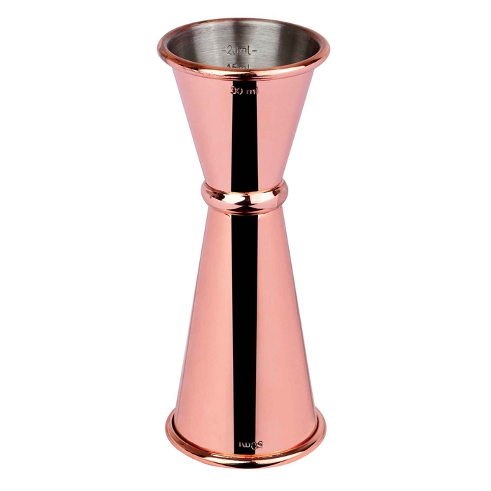 JIGGER COPPER JAPAN STYLE 30/50ML - PIAZZA - 8009813089662