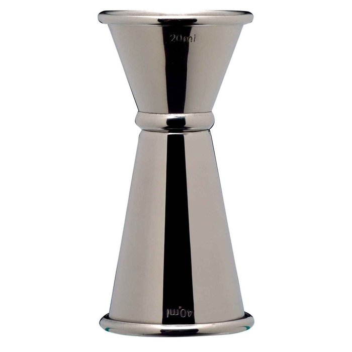 STAINLESS STEEL JIGGER JAPAN STYLE 25/50ML - PIAZZA - 8009813089785
