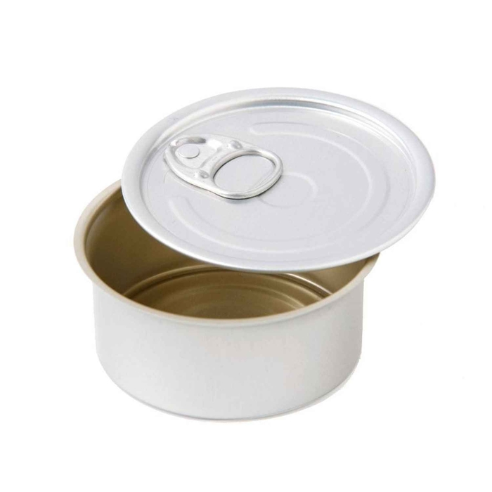 LATA CONSERVA ALUM. C/TAMPA PACK 100UN Ø8XH3.5CM  - 100% CHEF - 8436021001412