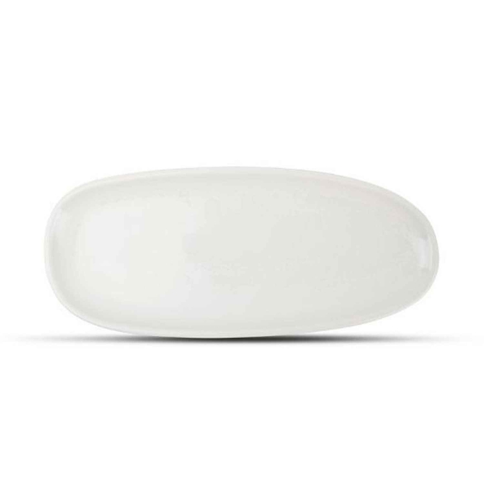 CERES WHITE OVAL PLATE 34X14.5CM - ARTE DE LA MESA - 5410595700264