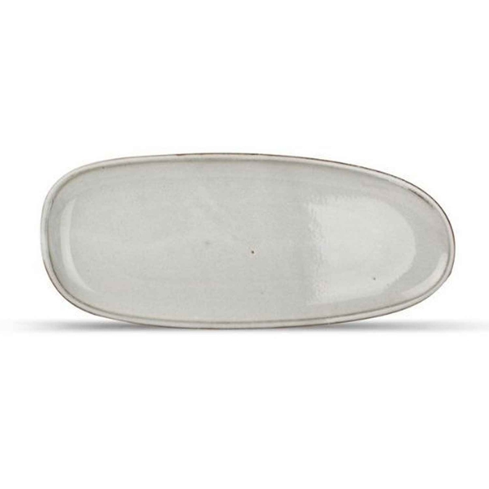 CERES GREY OVAL TRAY 34X14.5CM - ARTE DE LA MESA - 5410595683772