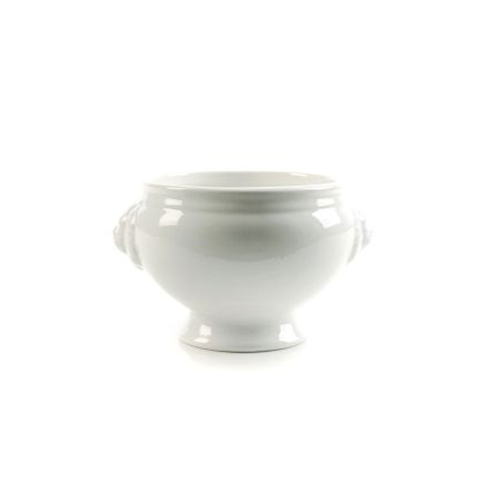 TAÇA CABEÇA LEAO Ø11X9CM WHITE FLAVOR 752077 - ARTE DE LA MESA - 5410595017874