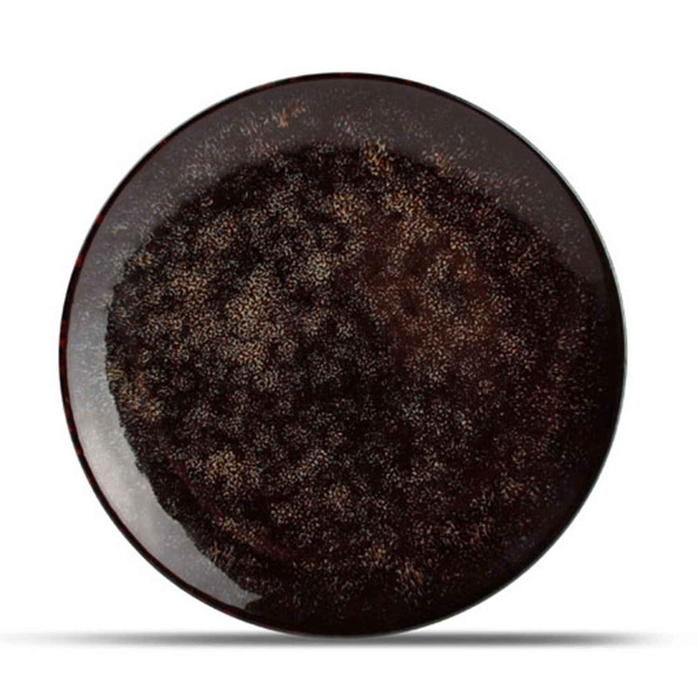 BON BISTRO HAZY BLACK PLATE Ø20CM - ARTE DE LA MESA - 5410595710553