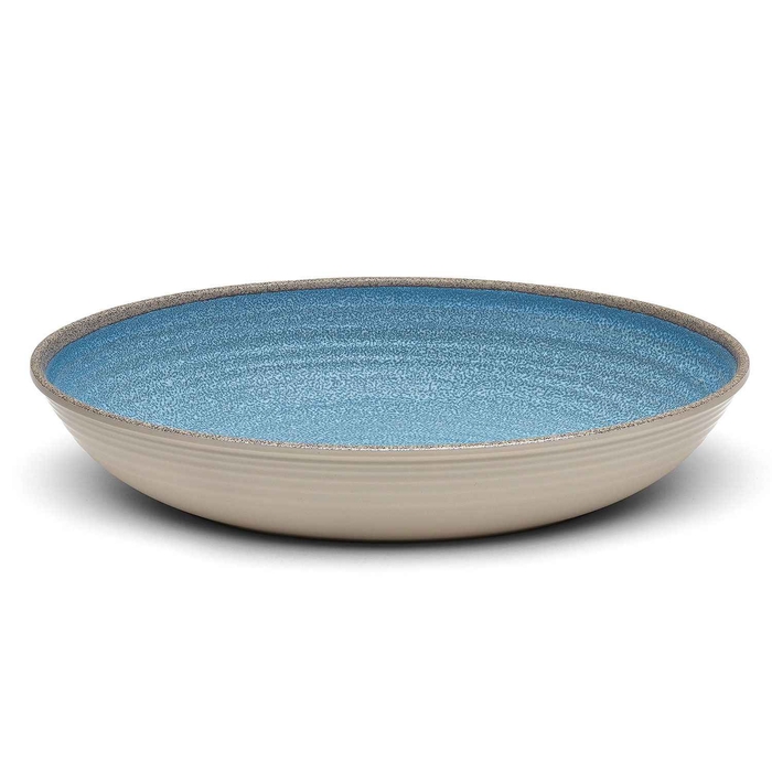 RENA TURQUOISE MELAMINE OVAL BOWL 33X22CM - ARTE DE LA MESA - 8028460488666