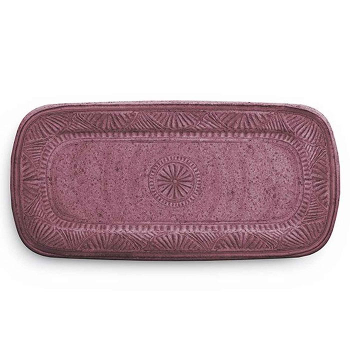 MONO MAGENTA MELAMINE TRAY 43X21.3CM - ARTE DE LA MESA - 8028460482466