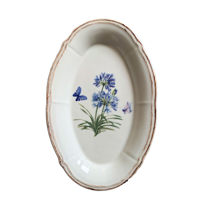 TRAVESSA OVAL 33CM VINTAGE BLUE FLOWER 6FLY33 - ARTE DE LA MESA - 2200168590
