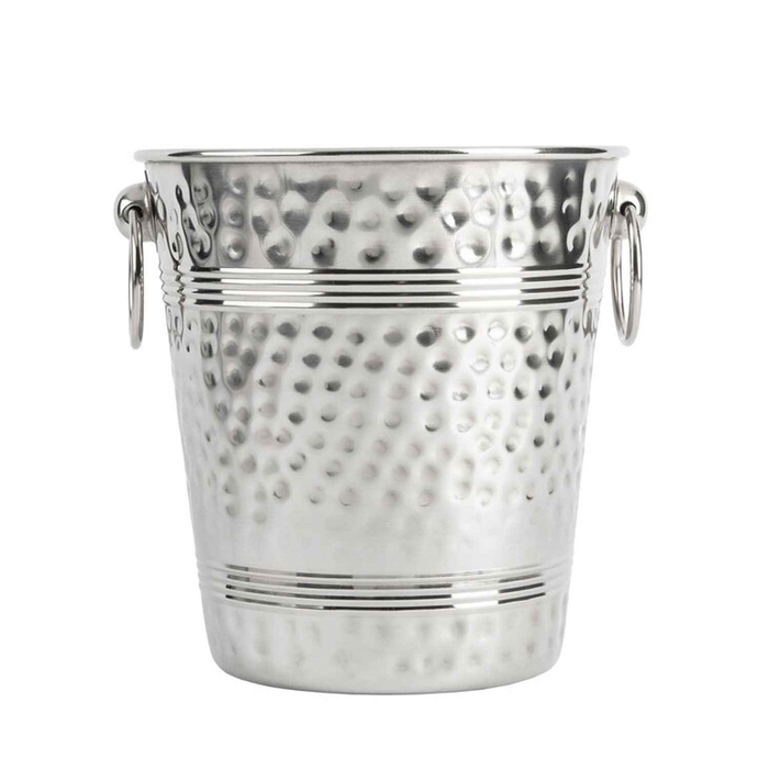 BALDE GARRAFA INOX MARTELADO C/ARGOLA 7.5L 5198 - PALMA & PALMA - 727875069580