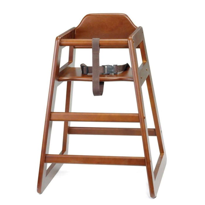 CADEIRA CRIANÇA MADEIRA ESCURA 50X50XH73.5CM - PALMA & PALMA - 727875097385