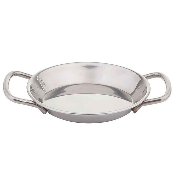 S.STEEL MINI PAELLA DISH 135ML Ø12XH2CM - PALMA & PALMA - 727875256508
