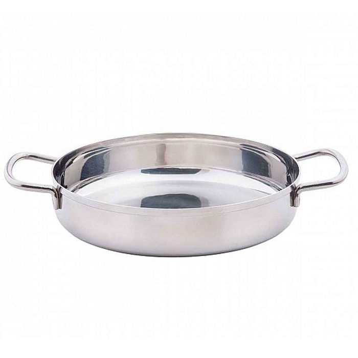 TACHO BAIXO INOX C/ASAS 355ML Ø12.5XH3.5CM - PALMA & PALMA - 727875256522