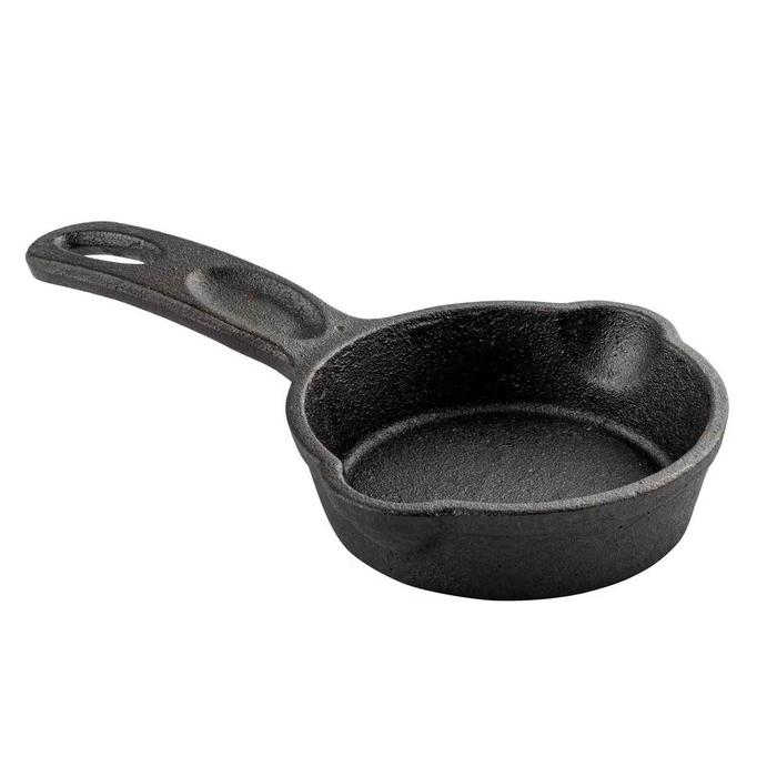 CAÇAROLA FERRO C/BICO/PEGA Ø10XH3.5CM 90ML CW30122 - PALMA & PALMA - 727875221711