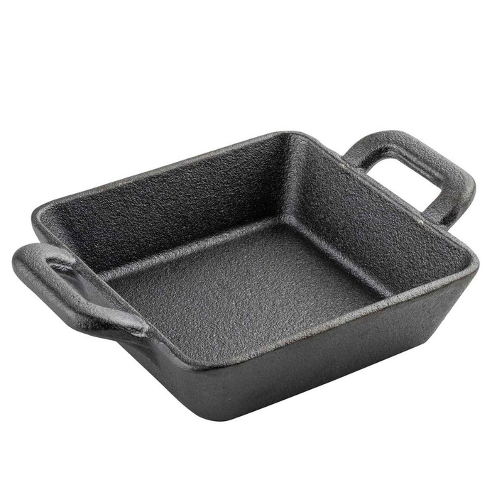 ASSADEIRA FERRO 12.5X12.5CM 355ML C/ASAS CW30150 - PALMA & PALMA - 727875196125