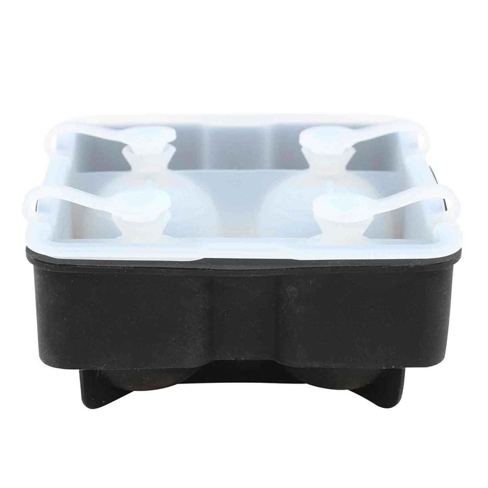 MOLDE DE SILICONE 4 ESFERAS GELO - PALMA & PALMA - 727875222725