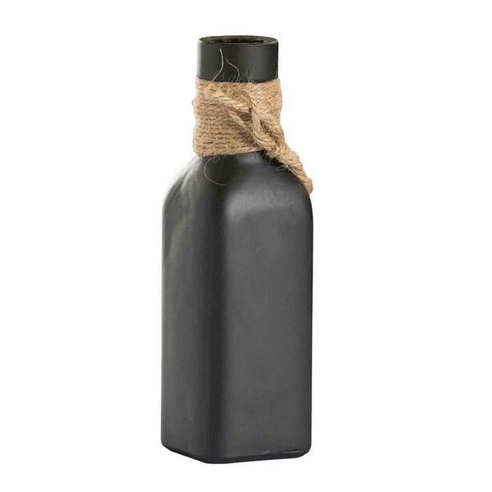 CHALKBOARD SQUARE SLATE VASE 5X5XH16CM - PALMA & PALMA - 727875222022