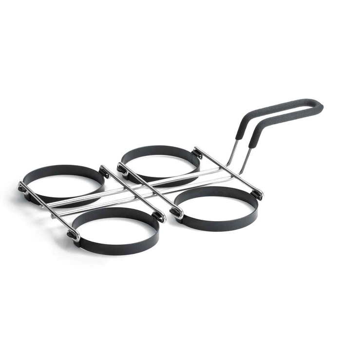 FORMA 4 OVOS REDONDOS Ø10CM C/PEGA - PALMA & PALMA - 727875078735