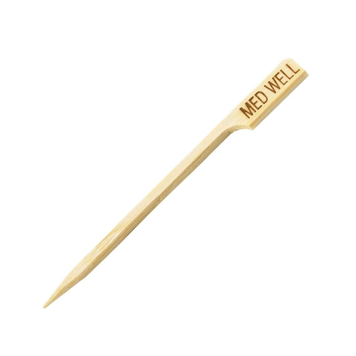 BAMBOO OAK PICK 9CM MEDWELL MEAT PACK 100UN - PALMA & PALMA - 727875099662