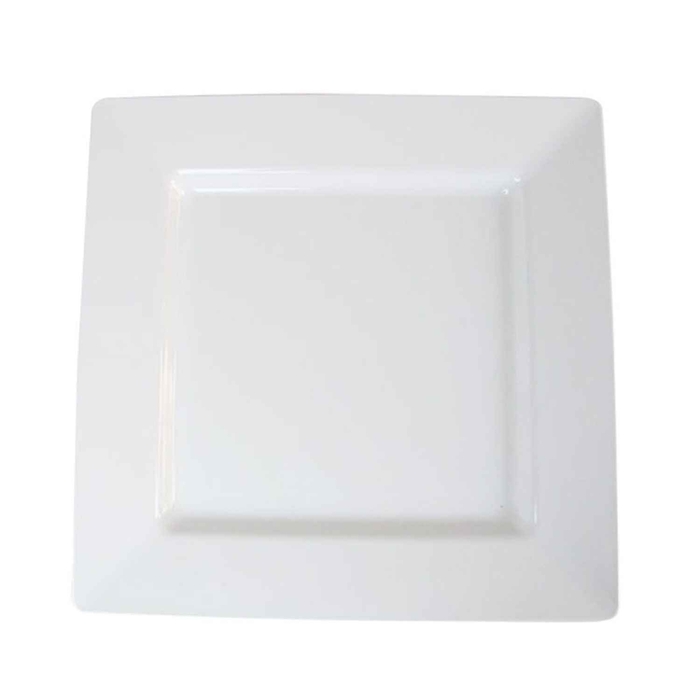 DIDO PRATO QUADRADO MELAMINA BRANCO 33.5X33.5CM - PALMA & PALMA - 4716872842223