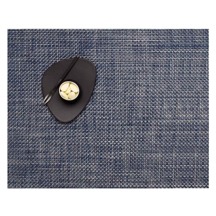 TOALHETE INDIVIDUAL BASKETWEAVE DENIM 48X36CM  - CHILEWICH - 2270010441